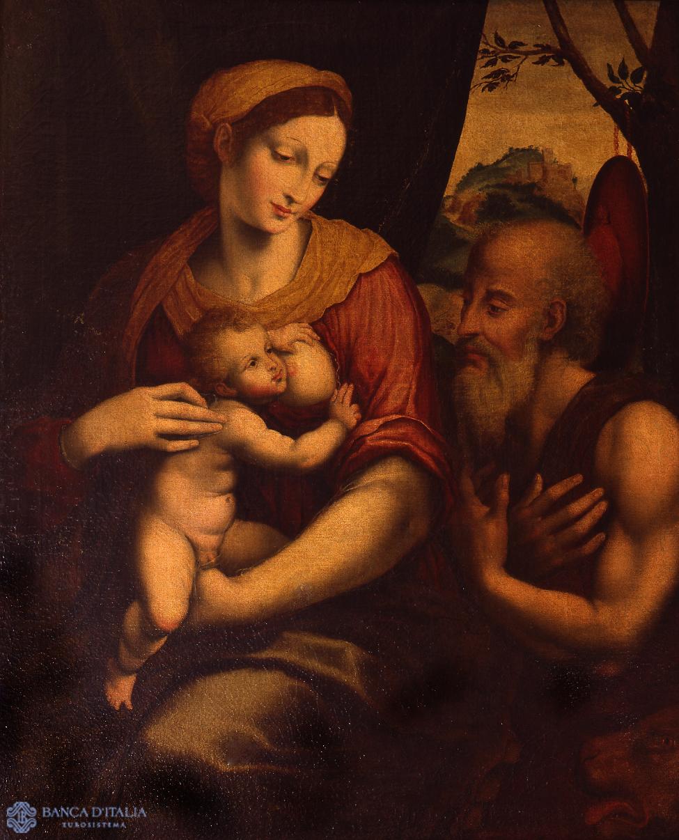 Madonna with Child and Saint Jerome