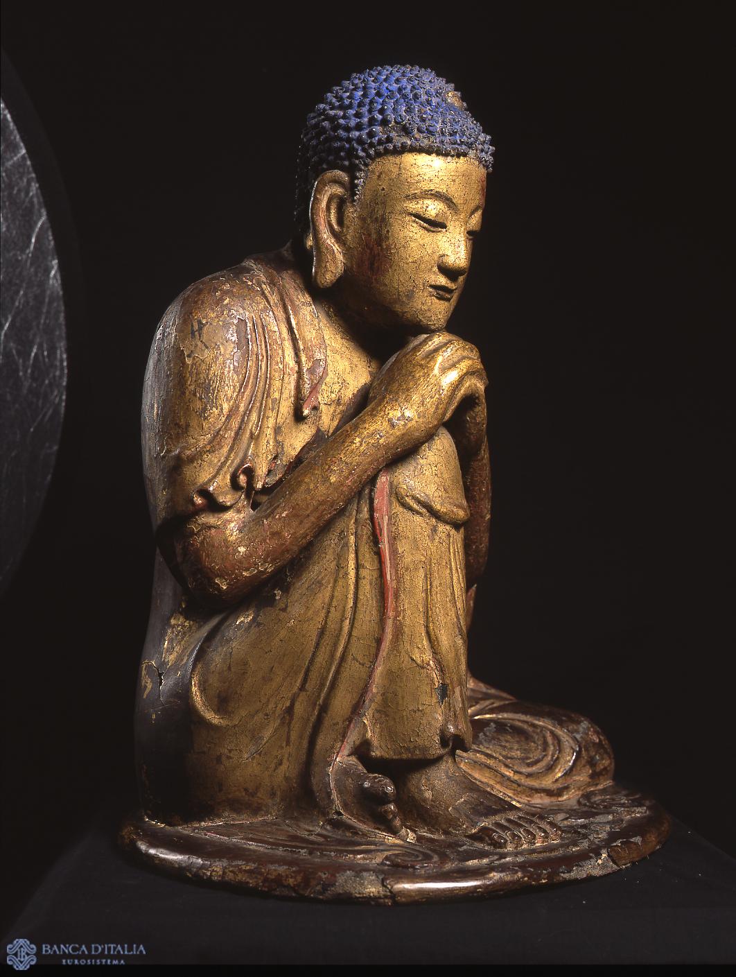Buddha Shakyamuni in meditazione - Collezione d'arte Banca d'Italia