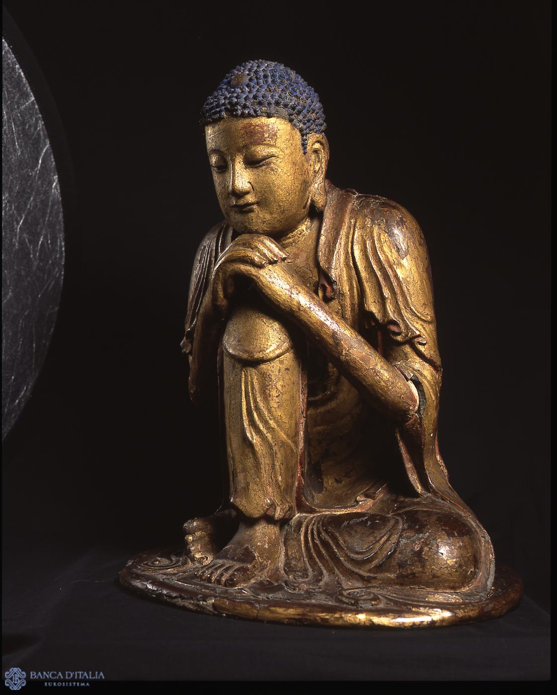 Buddha Shakyamuni in meditazione - Collezione d'arte Banca d'Italia
