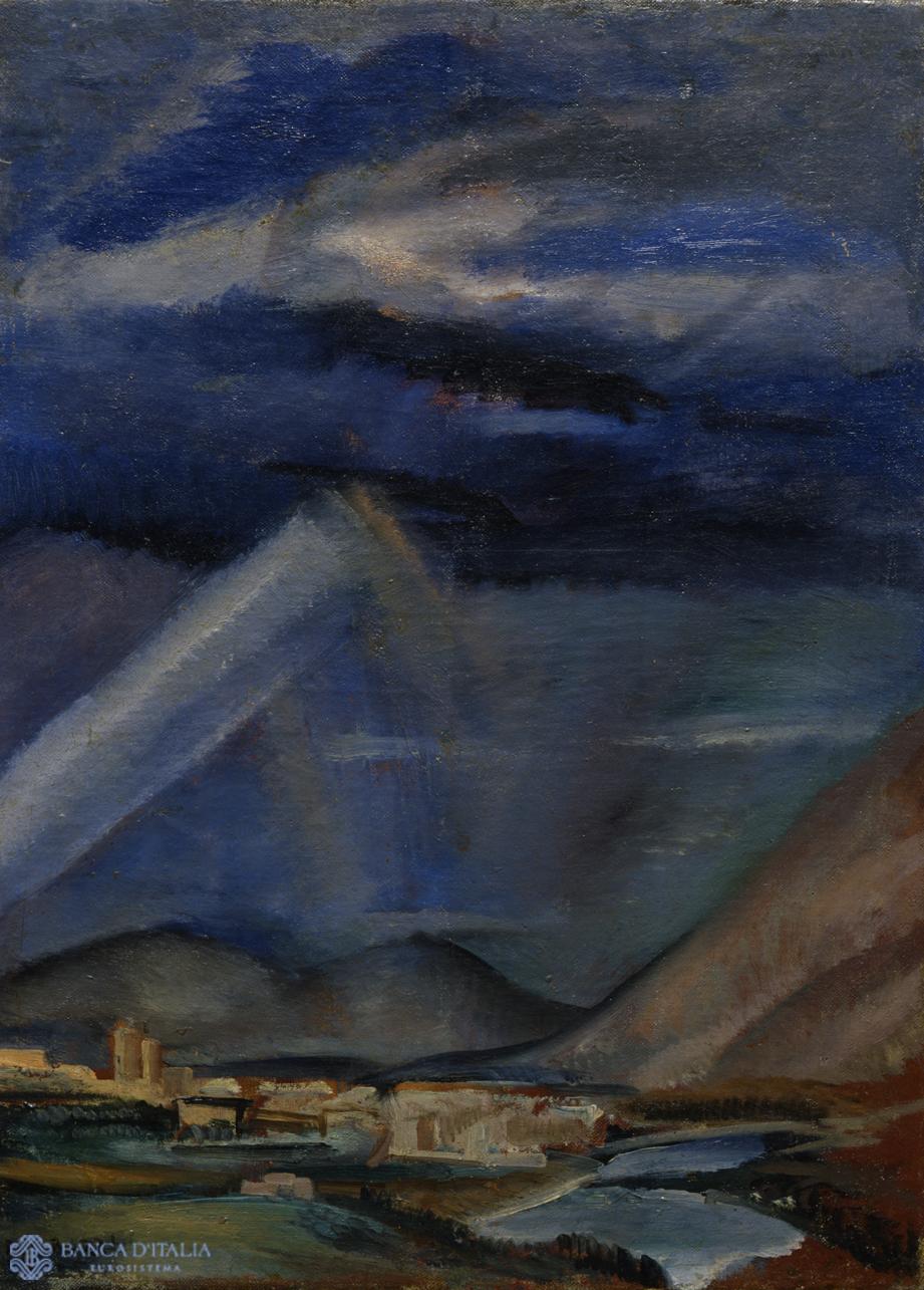 Tempesta sulla valle dell’Aniene