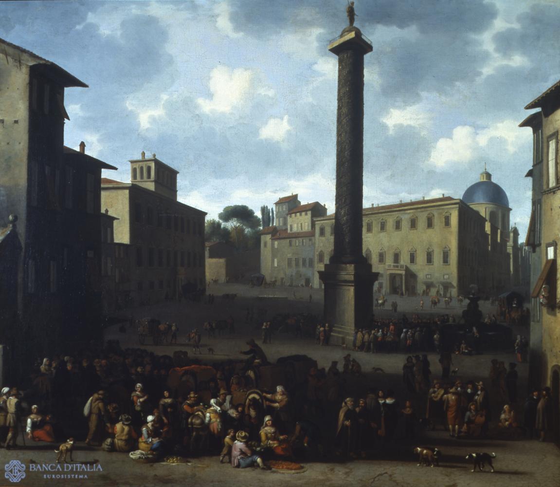 Veduta di Piazza Colonna