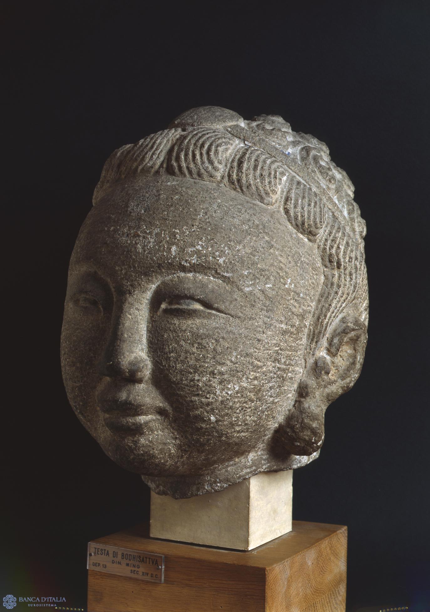 Testa di Buddha o Bodhisattva